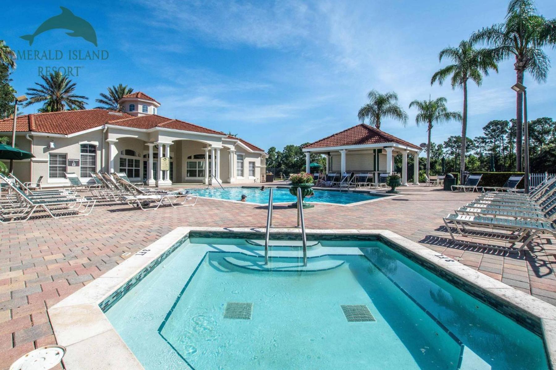 Emerald Island Resort, Private Pool, Game Room And Bbq Grill, Near Disney!! Four Corners Luaran gambar